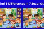 Optical Illusion Challenge: Find 3 Differences in 7 Seconds